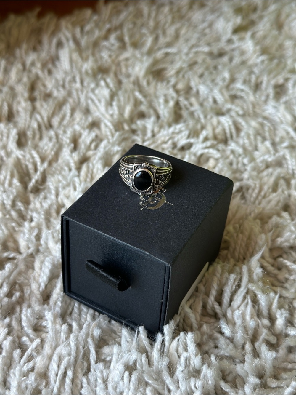 Sterling Silver Crossroads Signet Ring